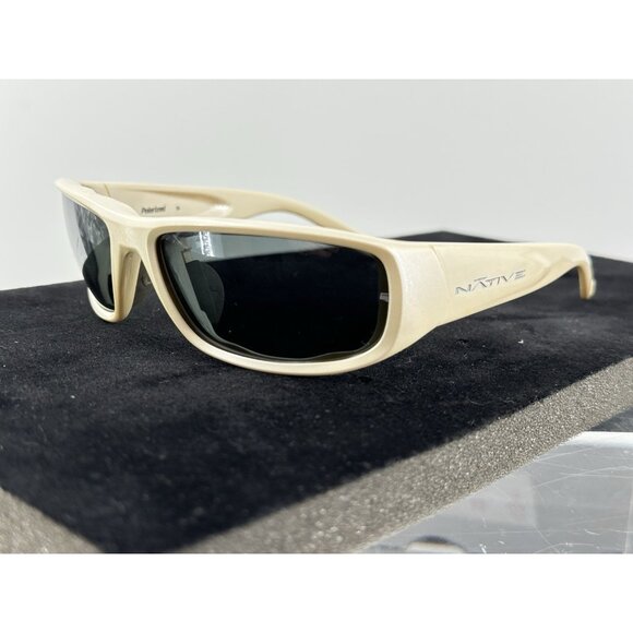 Native Triumph Sunglasses Polarized color Pear Reflex Used See Scratches (C8-09) - Picture 8 of 16